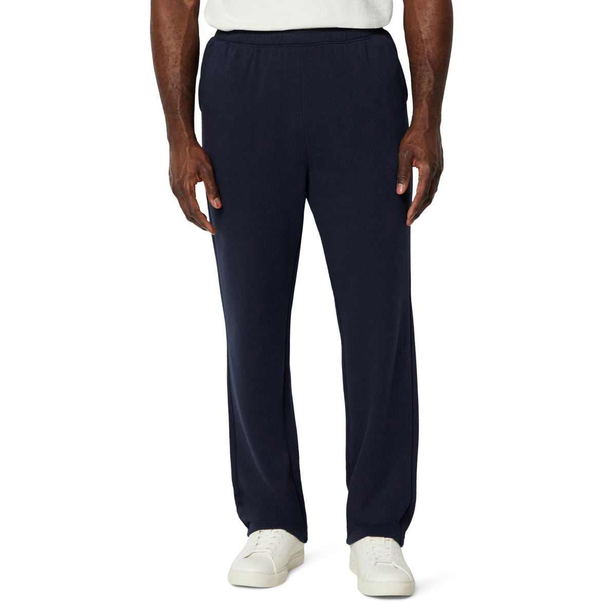 Amazon Essentials Men's Regular-Fit Soft Cotton Open-Hem Sweatpants