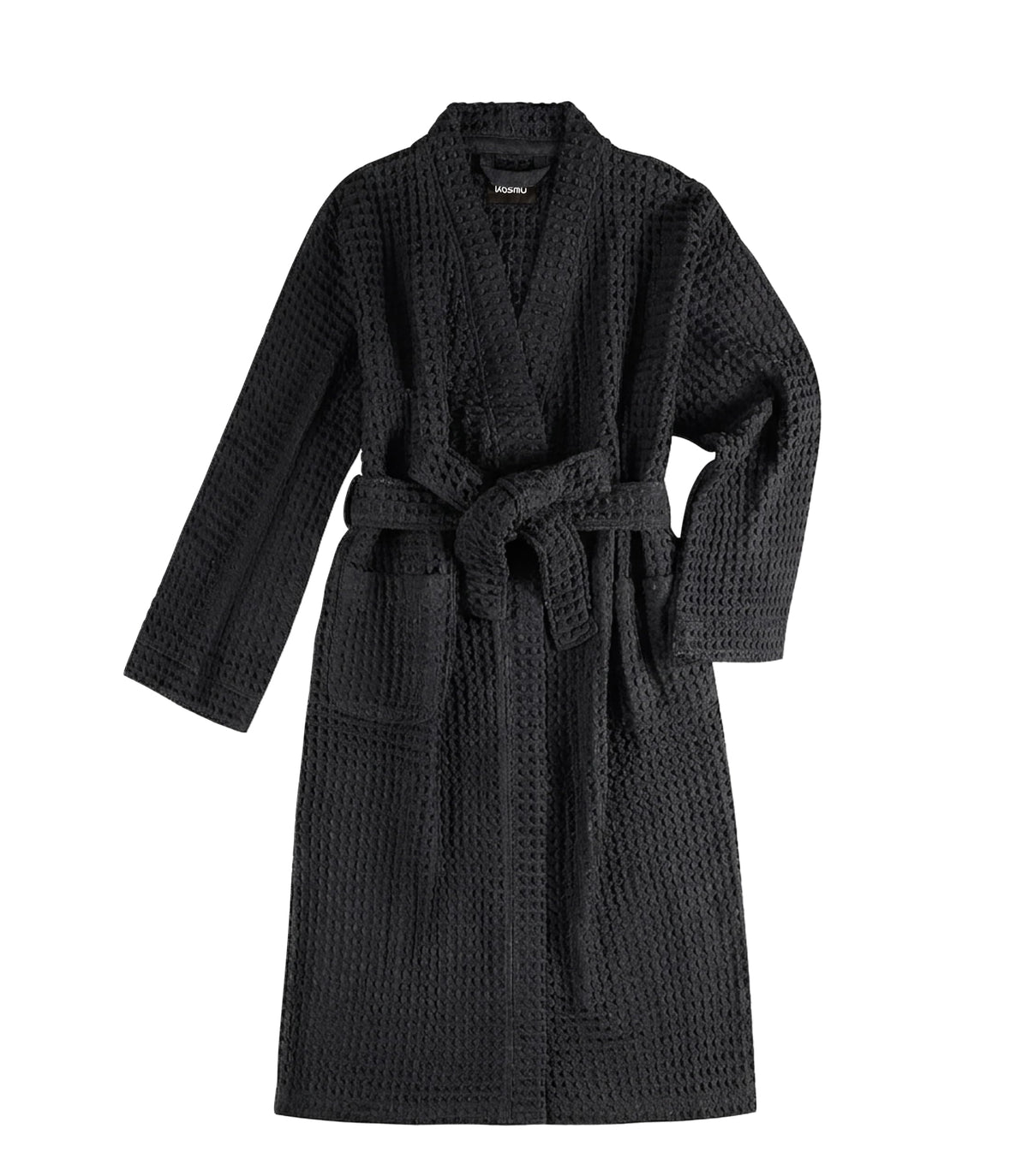 Luxury Organic Japanese Cotton Hotel & Spa Waffle Bathrobe for Men and Women (Hooded/Kimono)