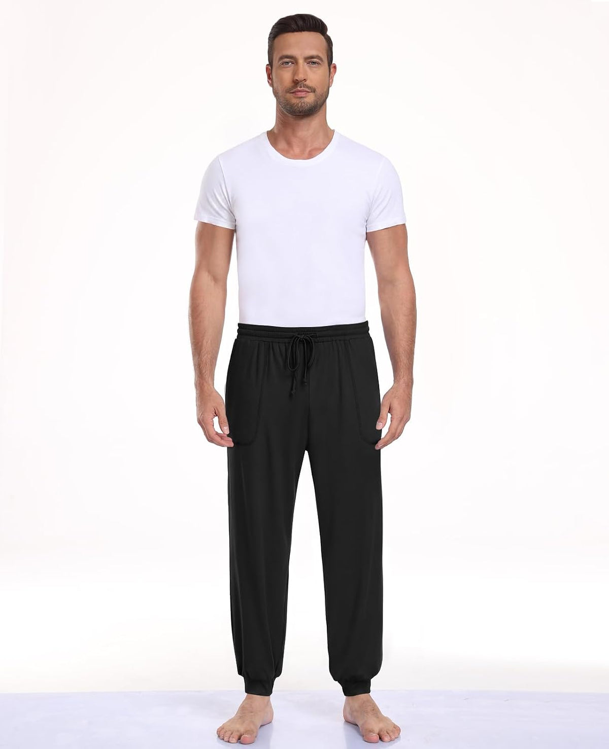 Yincro Mens Pajama Pants Soft Lounge Joggers Pj Bottoms with Pockets M-3XL