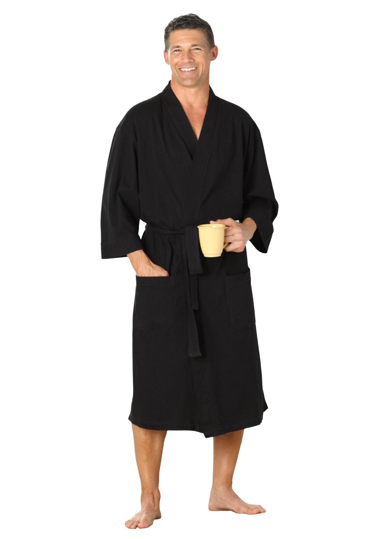 KingSize Cotton Jersey Robe