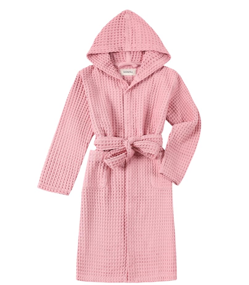 Luxury Organic Japanese Cotton Hotel & Spa Waffle Bathrobe for Men and Women (Hooded/Kimono)
