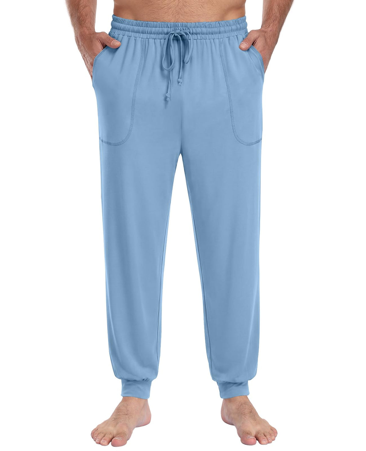 Yincro Mens Pajama Pants Soft Lounge Joggers Pj Bottoms with Pockets M-3XL