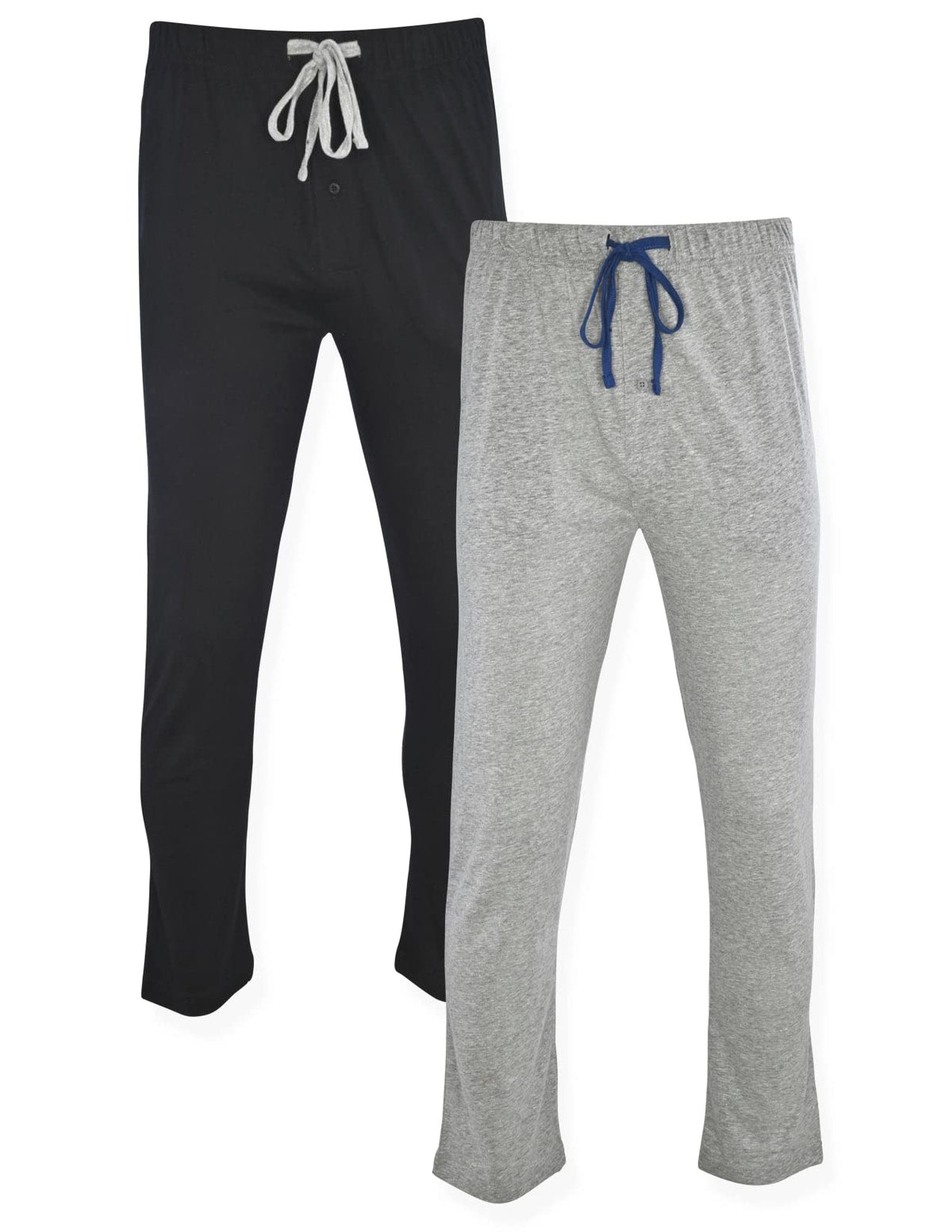 Hanes Men's Solid Knit Sleep Pant With Pockets and Drawstring