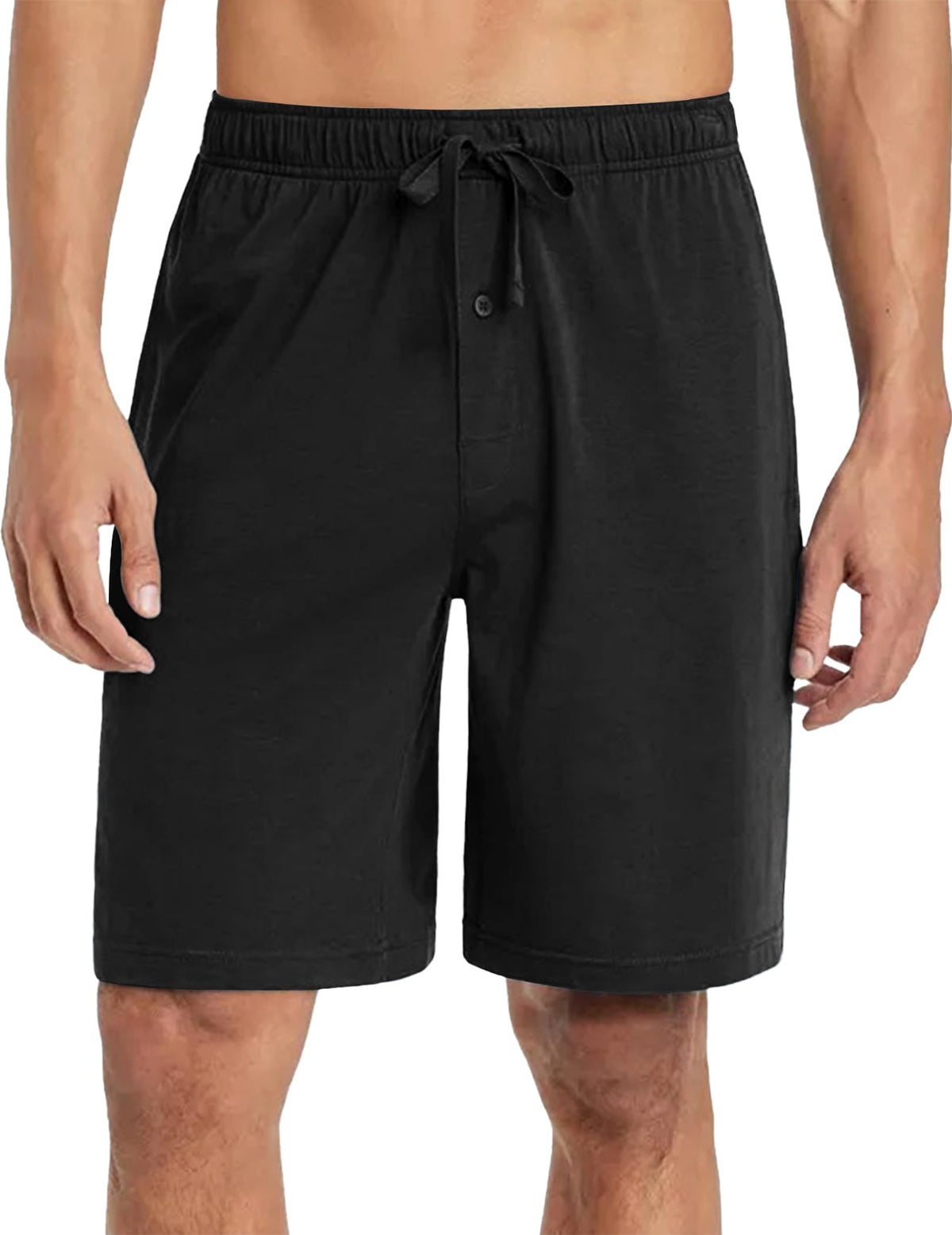 Ekouaer Men's Pajama Shorts Soft Sleepwear Bottoms Pj Shorts with Pocket