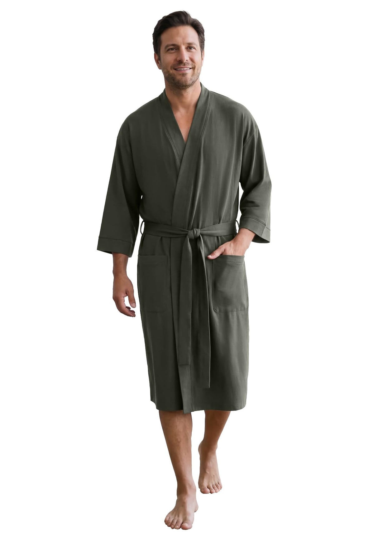 KingSize Cotton Jersey Robe