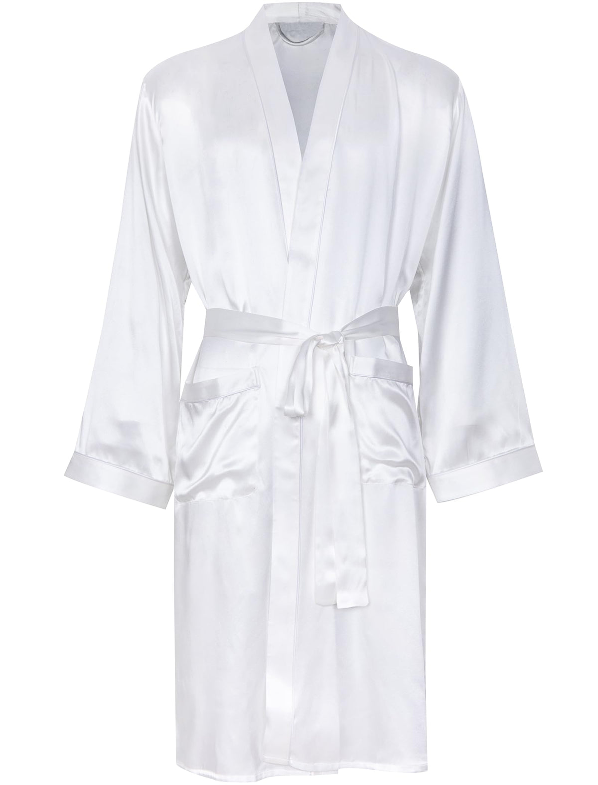 COLD POSH 19MM Mulberry Silk Robe Men Lightweight Kimono