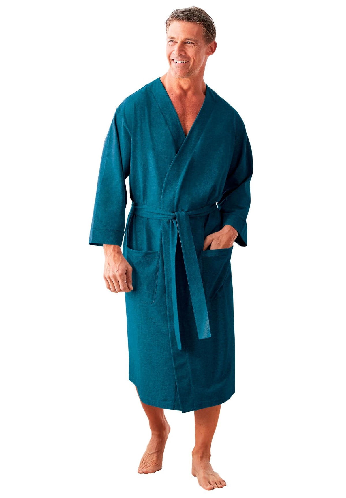 KingSize Cotton Jersey Robe