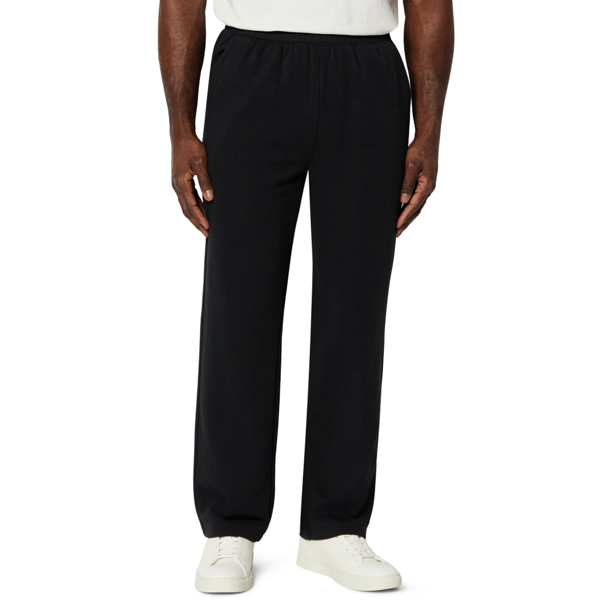 Amazon Essentials Men's Regular-Fit Soft Cotton Open-Hem Sweatpants