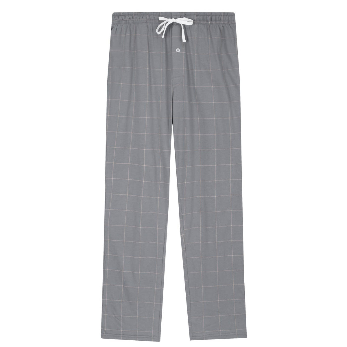 Vulcanodon Mens Cotton Pajama Pants, Lightweight Sleep Pants for Men