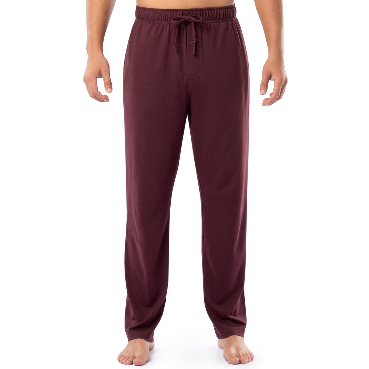 Fruit of the Loom Men's Extended Sizes Jersey Knit Sleep Pajama Lounge Pant (1 & 2 Packs)