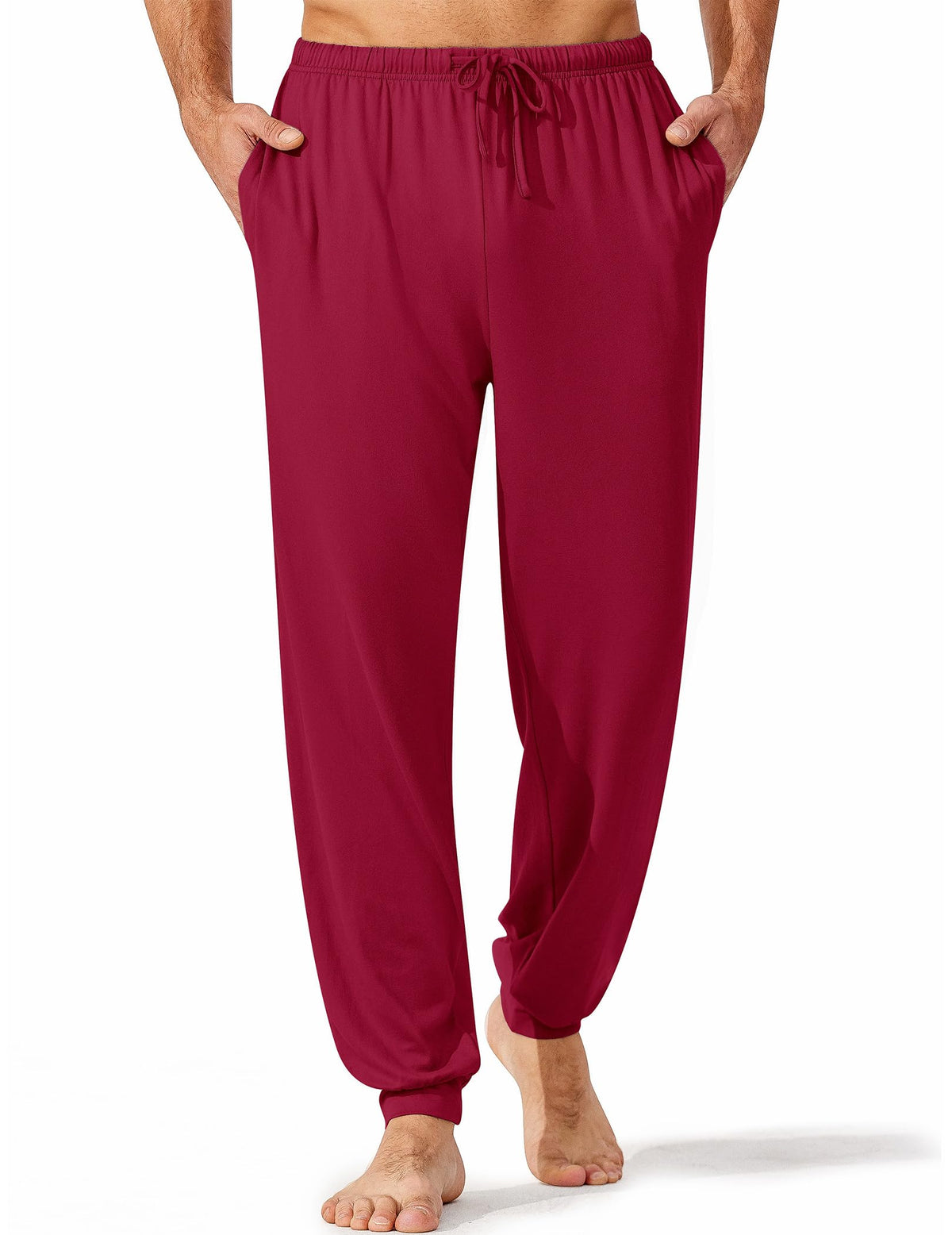 Ekouaer Mens Pajama Pants Jogger Comfy Loungewear with Pockets Drawstring