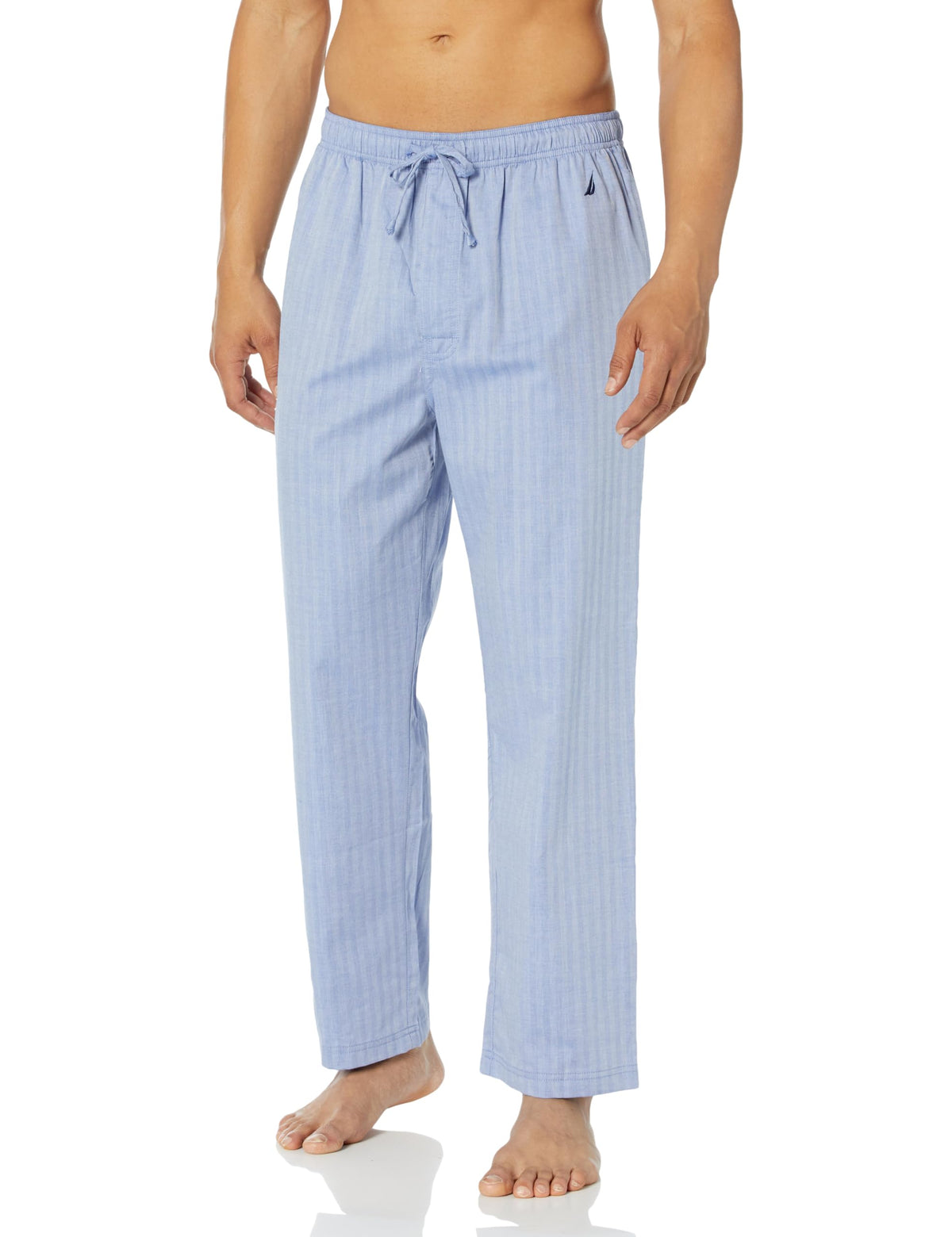 Nautica Men's Soft Woven 100% Cotton Elastic Waistband Sleep Pajama Pant
