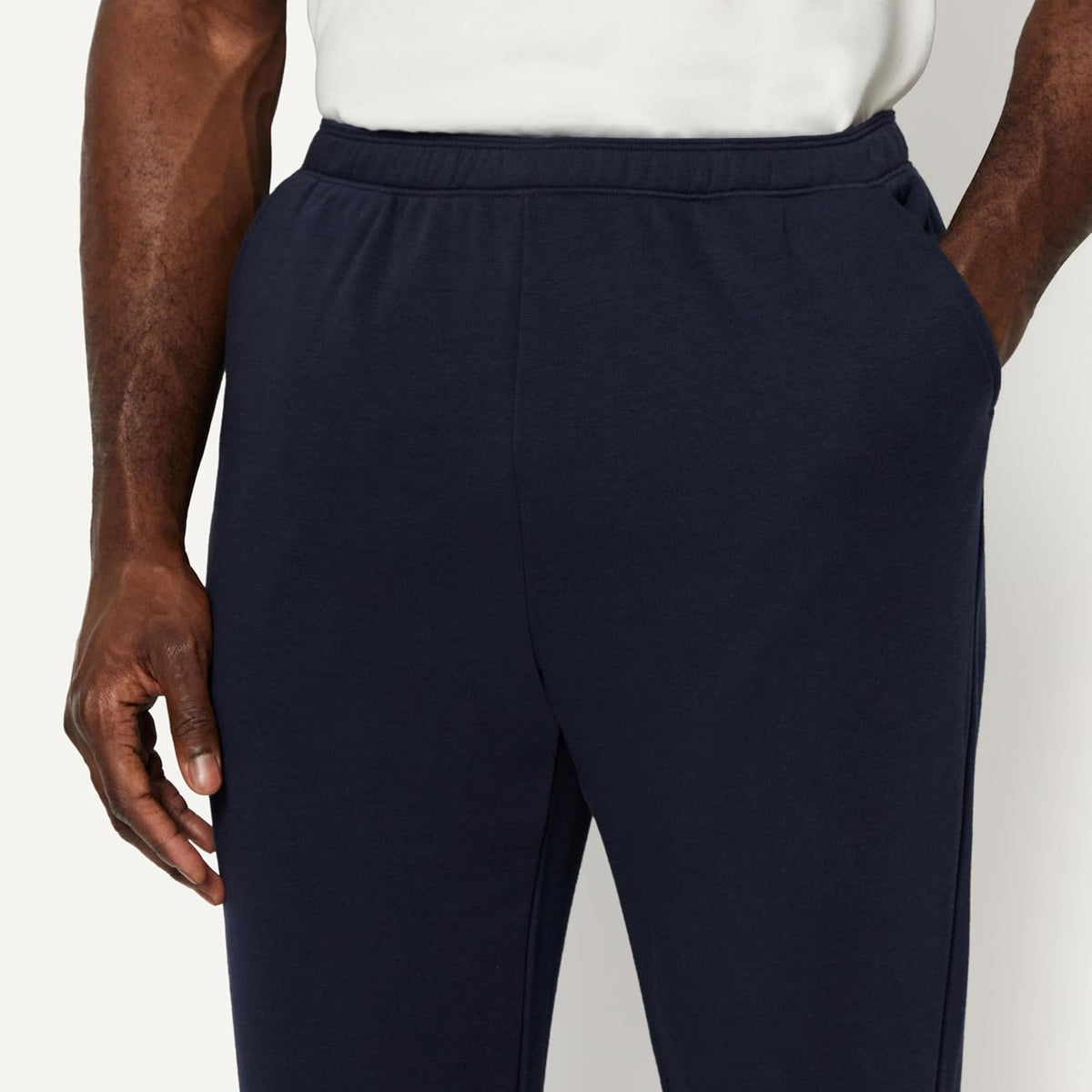 Amazon Essentials Men's Regular-Fit Soft Cotton Open-Hem Sweatpants