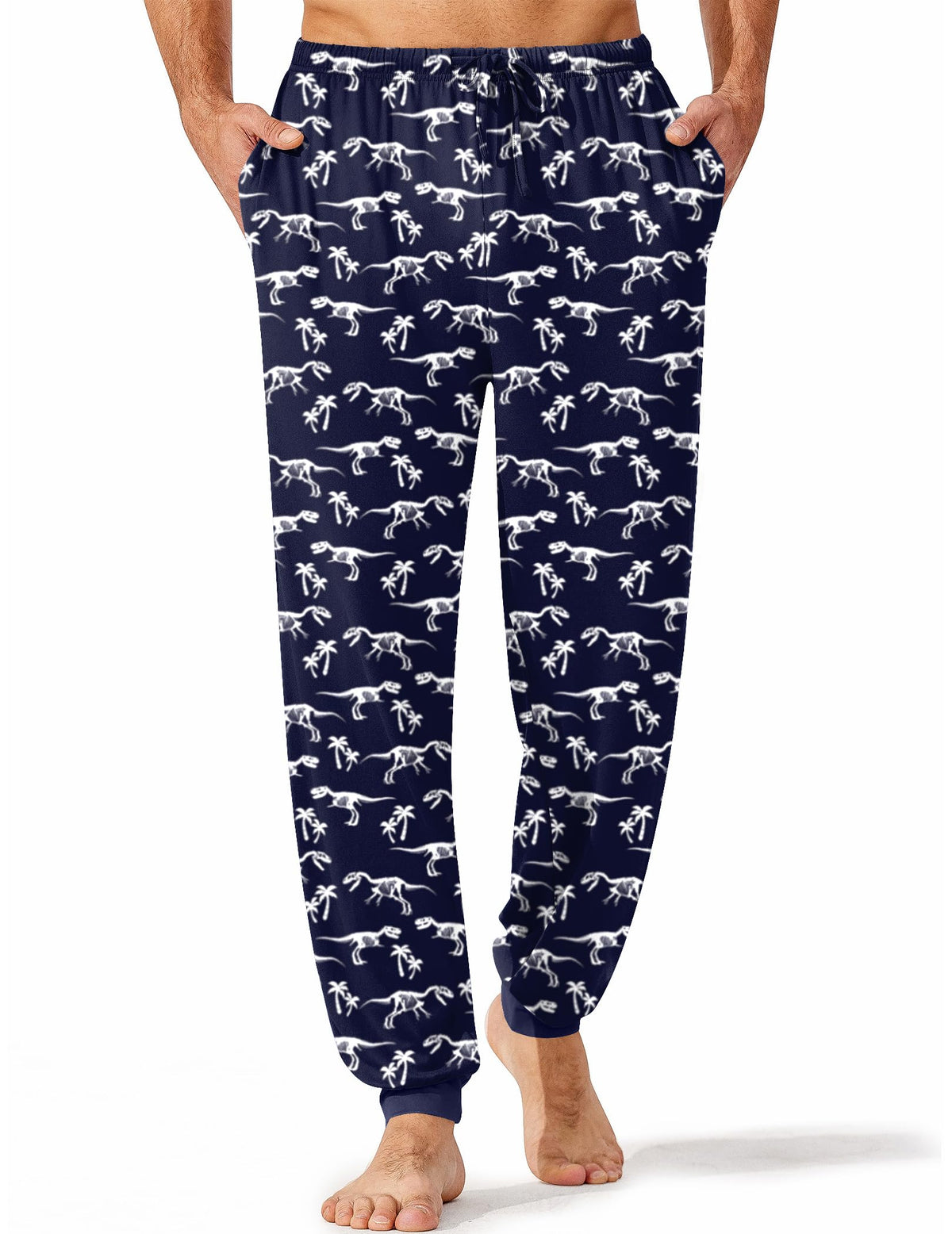 Ekouaer Mens Pajama Pants Jogger Comfy Loungewear with Pockets Drawstring