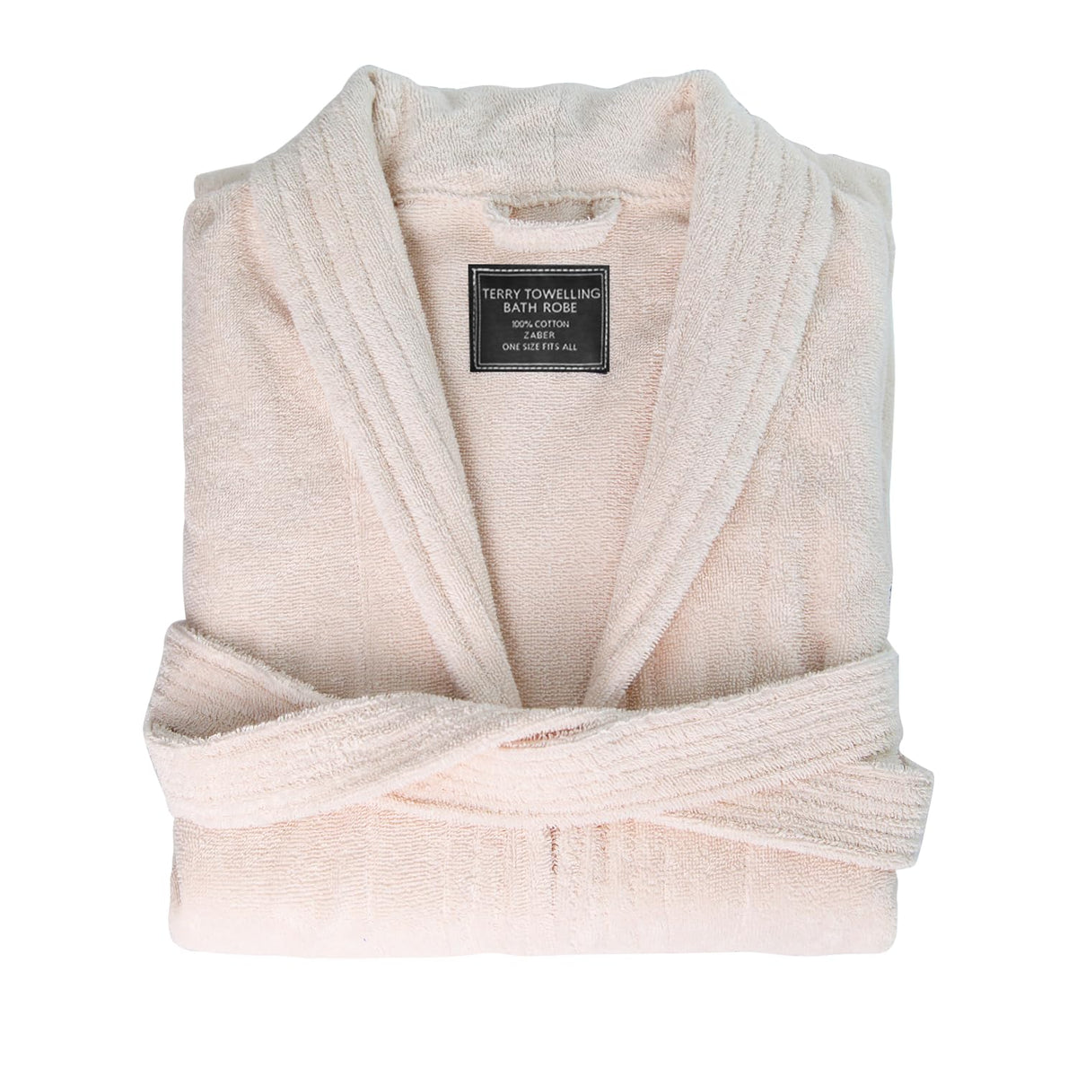 ZABER Bathrobe Mens,Pure Cotton Robe for Men,Thick Terry Cloth Bathrobe,Luxury Long Combed Men's Cotton Robe