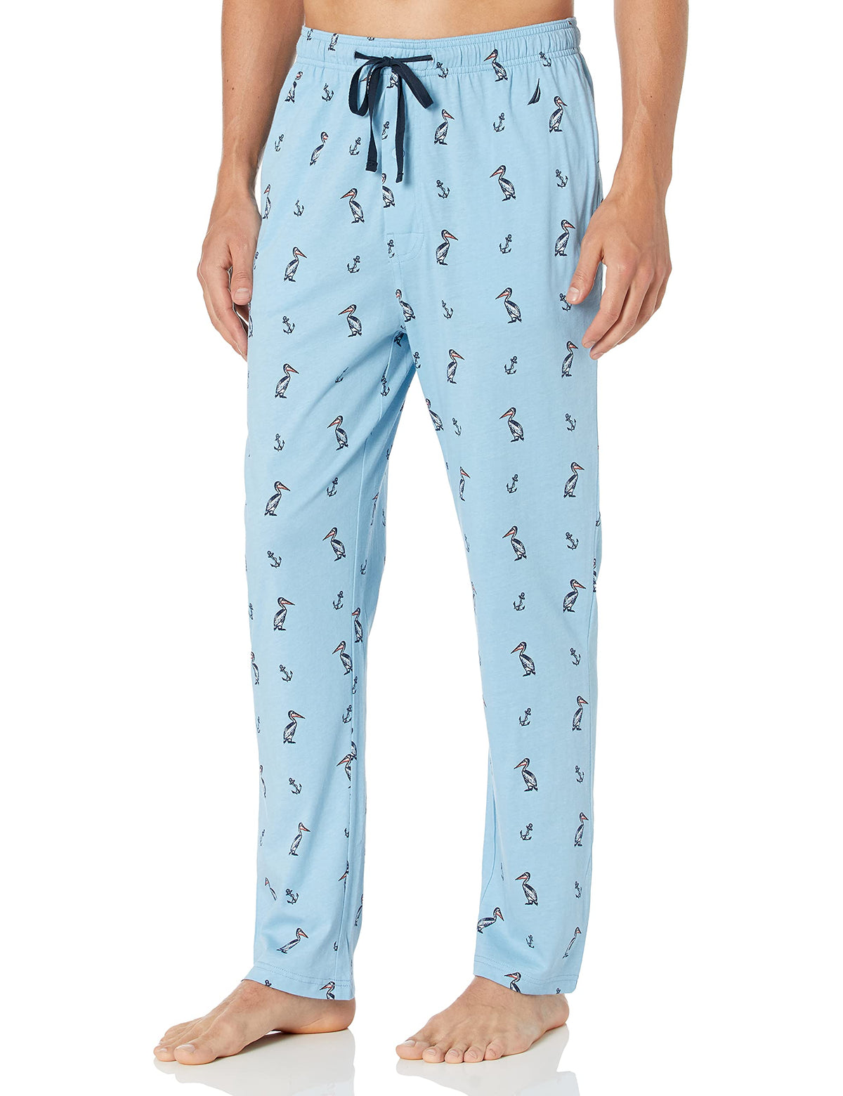 Nautica Men's Soft Woven 100% Cotton Elastic Waistband Sleep Pajama Pant