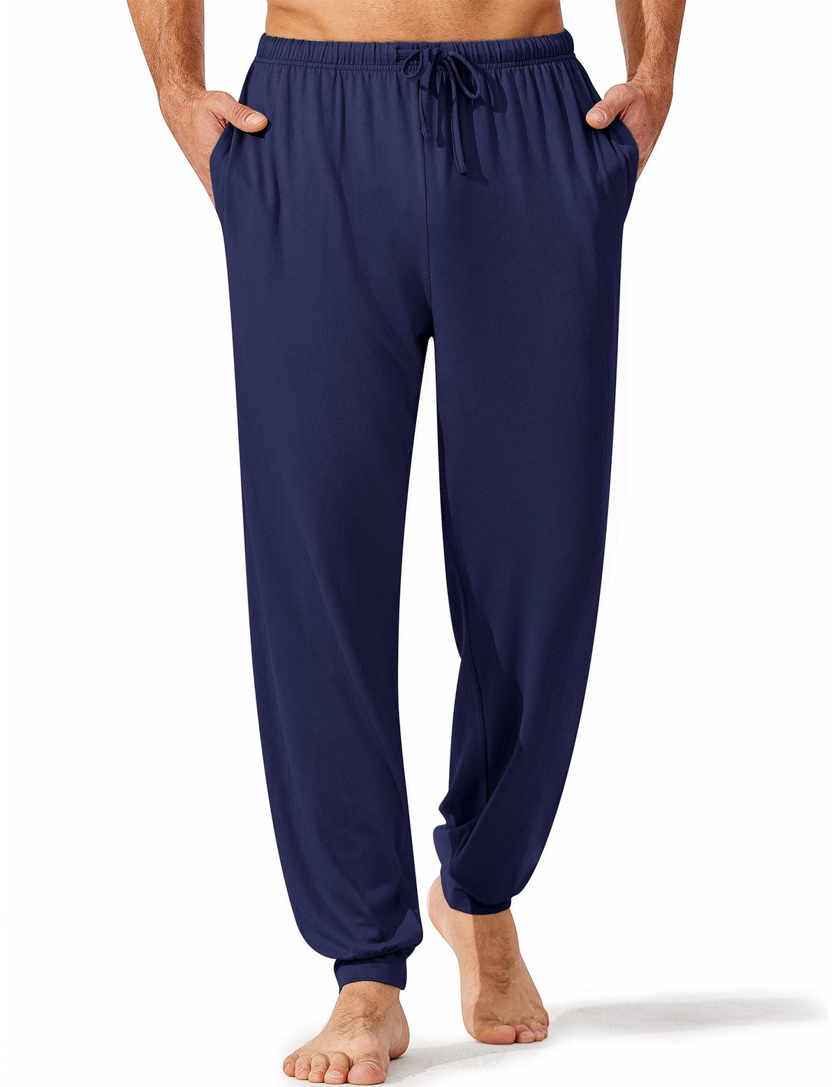Ekouaer Mens Pajama Pants Jogger Comfy Loungewear with Pockets Drawstring