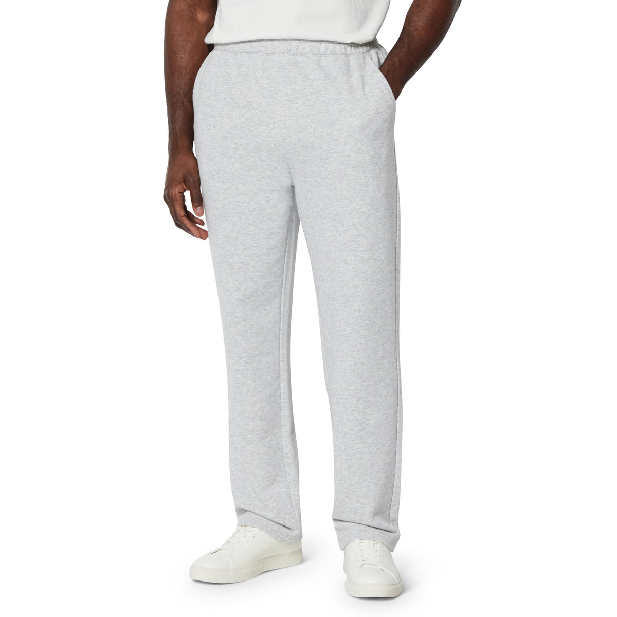 Amazon Essentials Men's Regular-Fit Soft Cotton Open-Hem Sweatpants