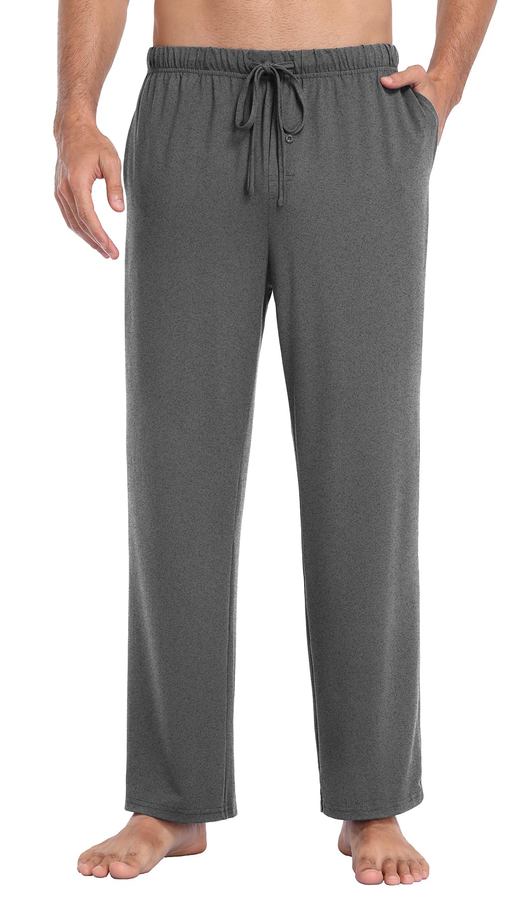 NITAGUT Men's Pajama Pants – Lightweight Sleep Lounge Bottoms with Pockets