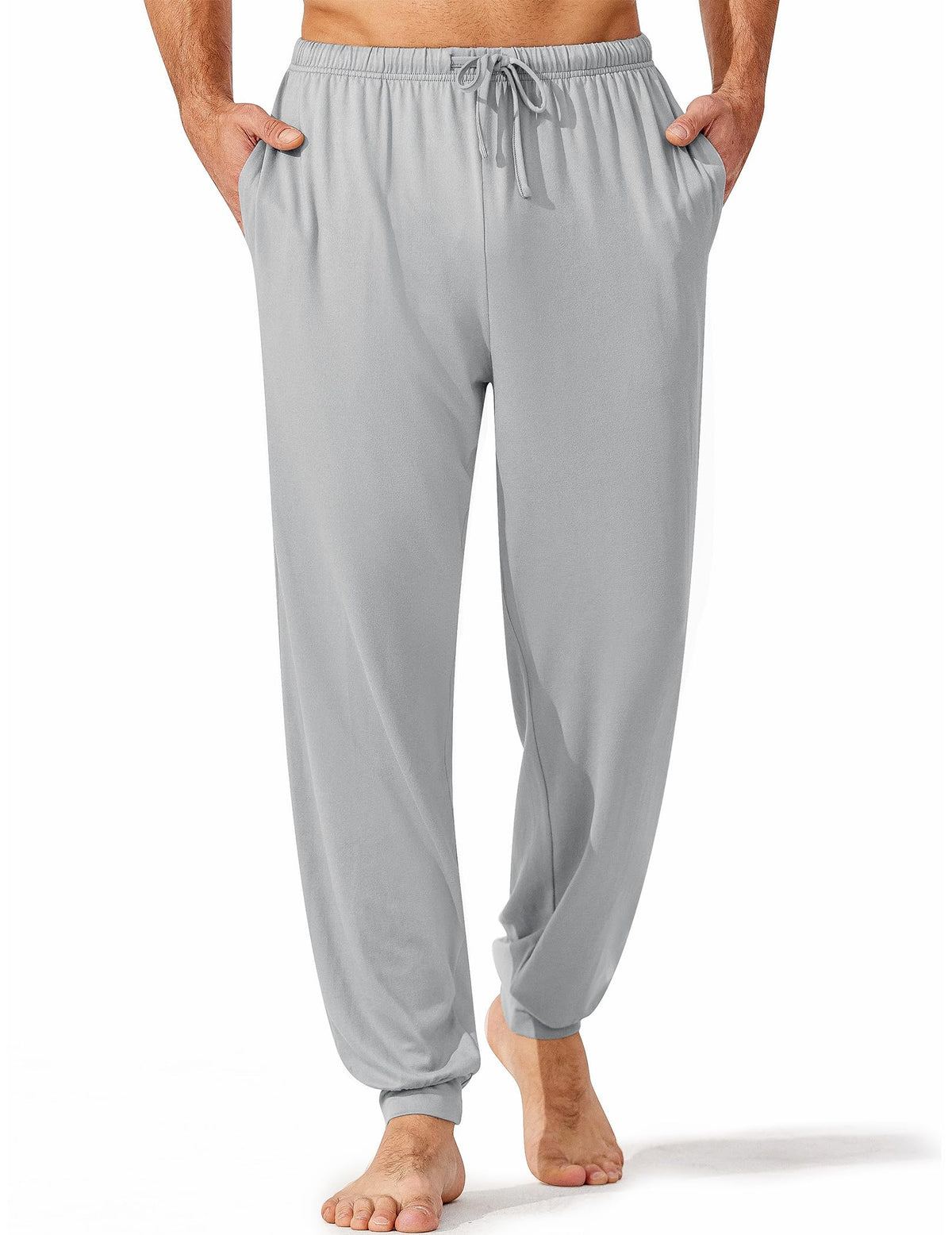 Ekouaer Mens Pajama Pants Jogger Comfy Loungewear with Pockets Drawstring