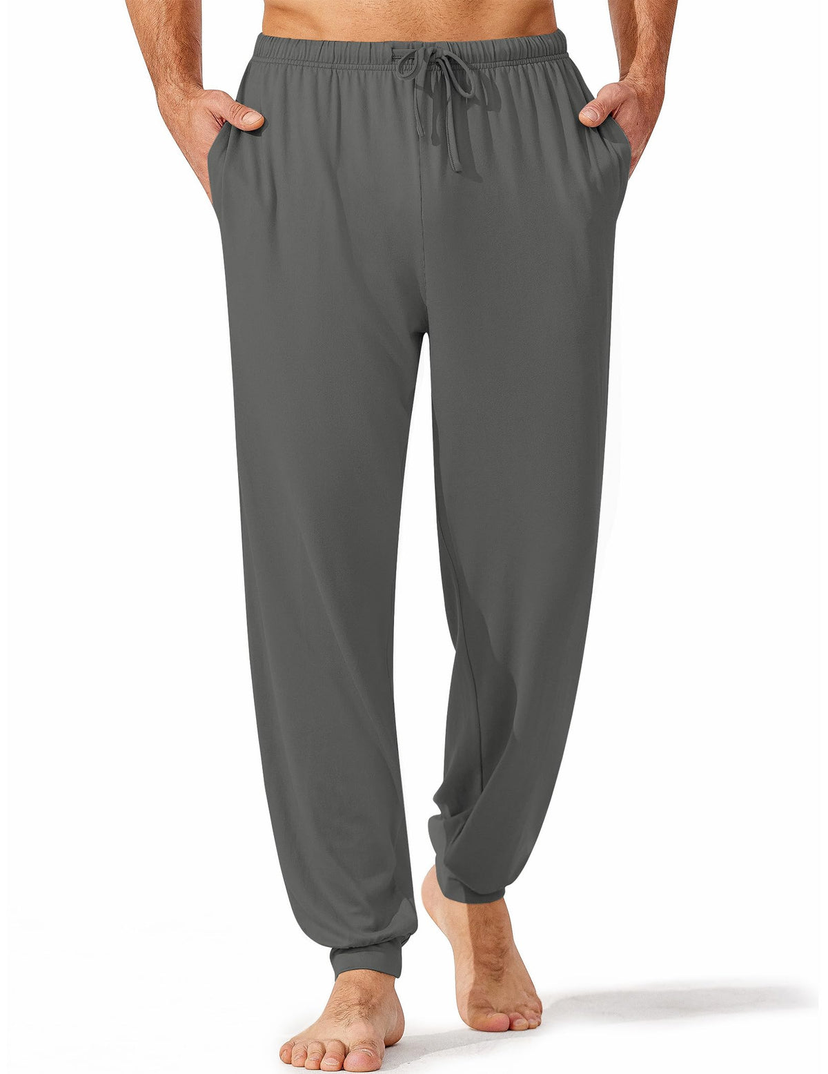 Ekouaer Mens Pajama Pants Jogger Comfy Loungewear with Pockets Drawstring