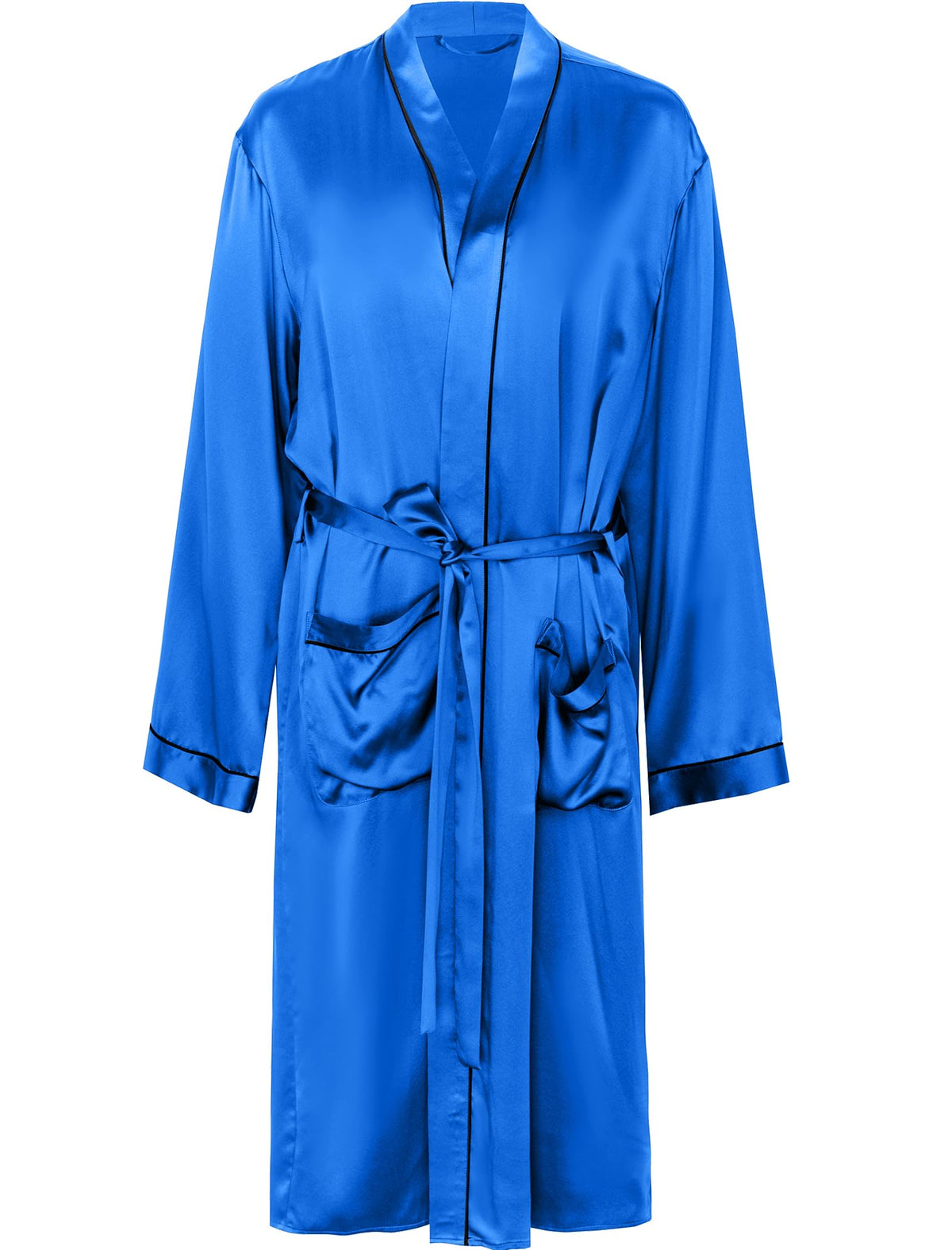 COLD POSH 19MM Mulberry Silk Robe Men Lightweight Kimono