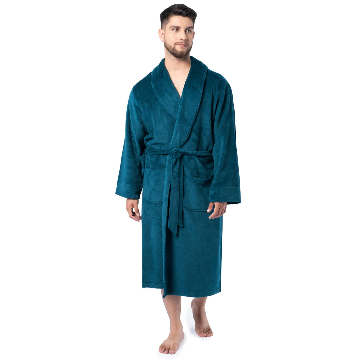 IZOD Men's Comfort-Soft Fleece Robe