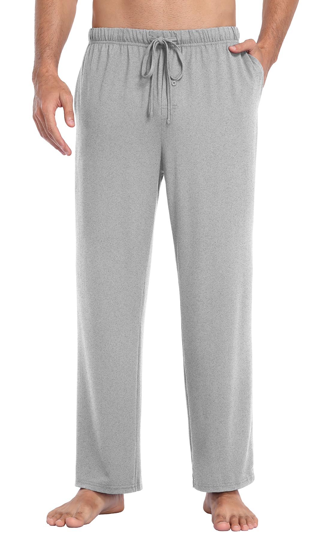 NITAGUT Men's Pajama Pants – Lightweight Sleep Lounge Bottoms with Pockets