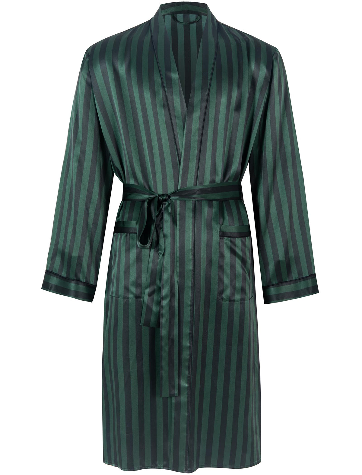 COLD POSH 19MM Mulberry Silk Robe Men Lightweight Kimono