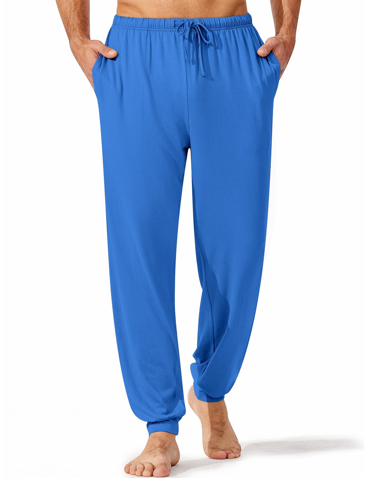 Ekouaer Mens Pajama Pants Jogger Comfy Loungewear with Pockets Drawstring