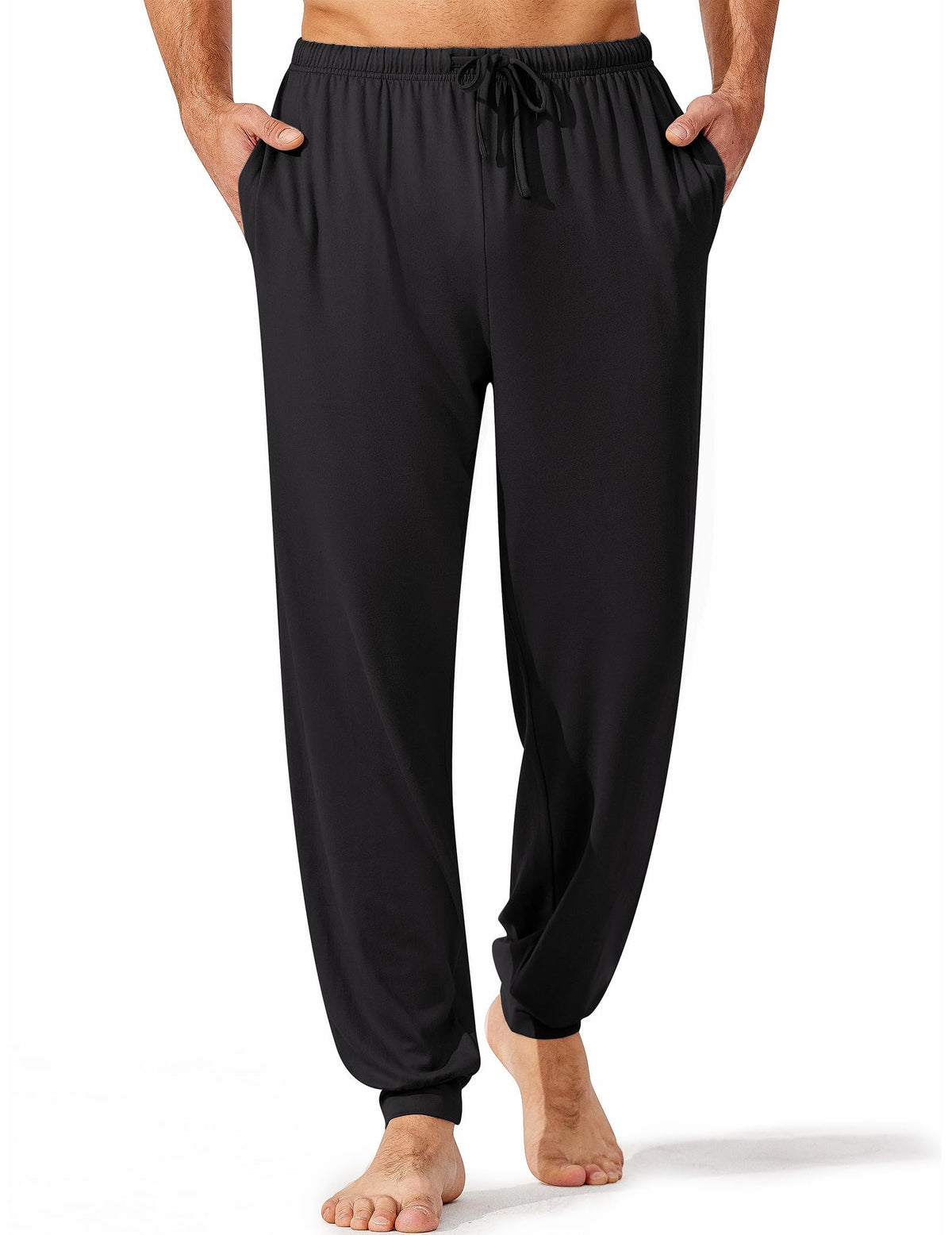 Ekouaer Mens Pajama Pants Jogger Comfy Loungewear with Pockets Drawstring