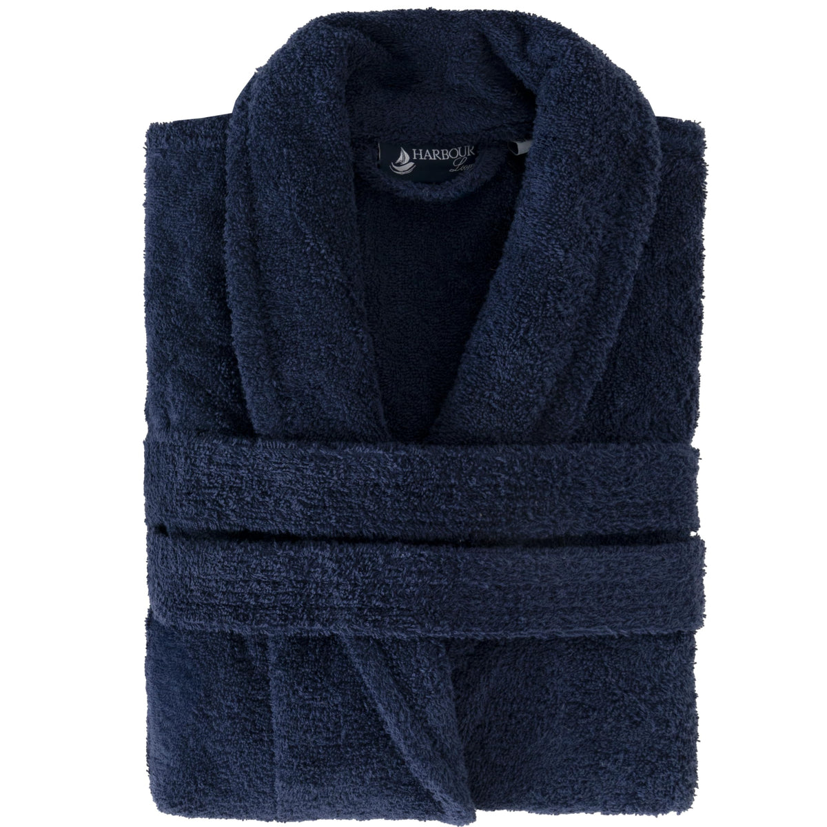 Men's Turkish Cotton Terry Bathrobe, Shawl Collar