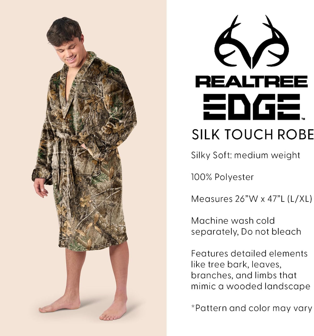 Northwest Realtree Silk Touch Robe