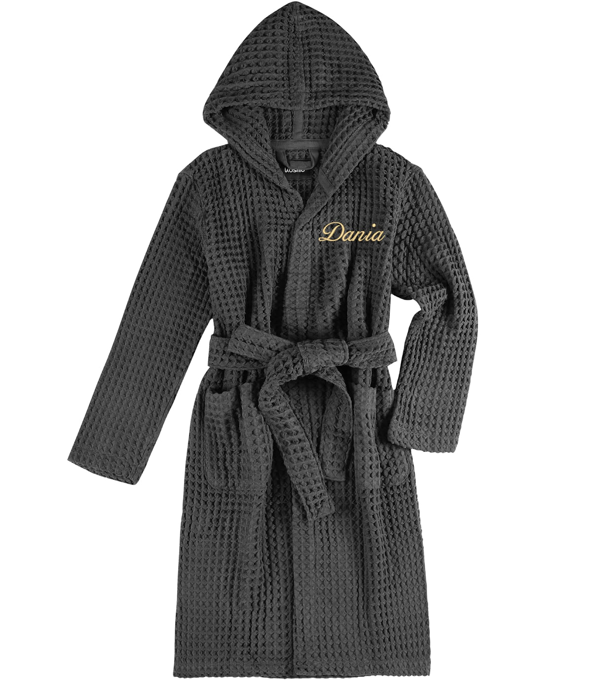 Luxury Organic Japanese Cotton Hotel & Spa Waffle Bathrobe for Men and Women (Hooded/Kimono)