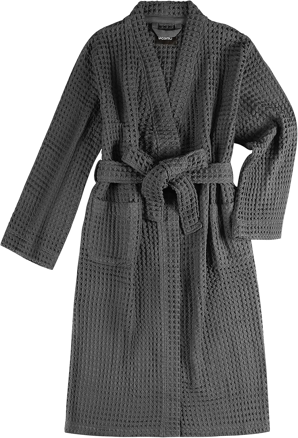 Luxury Organic Japanese Cotton Hotel & Spa Waffle Bathrobe for Men and Women (Hooded/Kimono)
