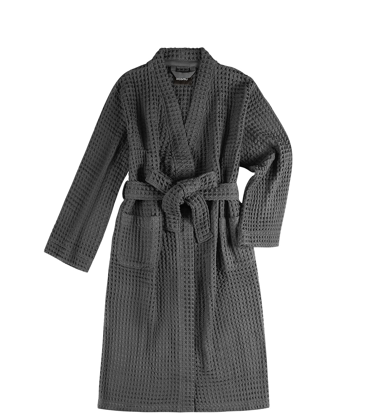 Luxury Organic Japanese Cotton Hotel & Spa Waffle Bathrobe for Men and Women (Hooded/Kimono)