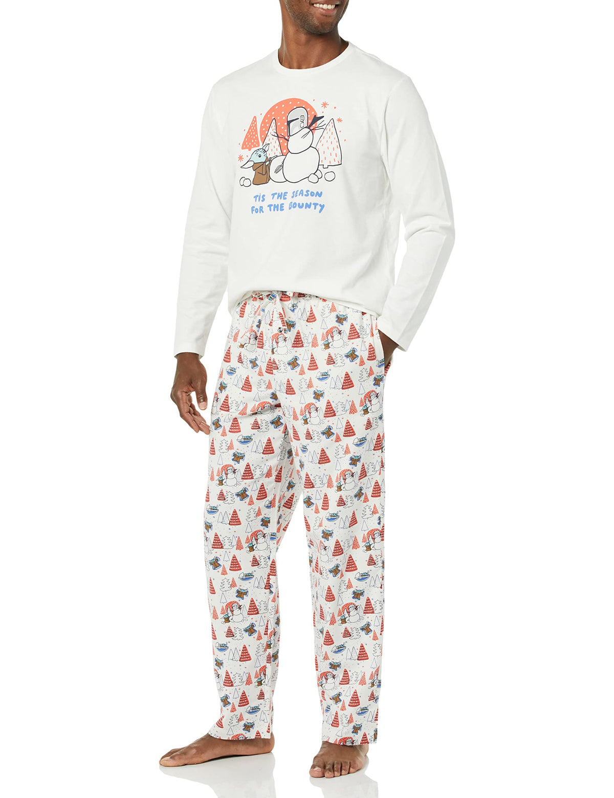 Amazon Essentials Disney | Marvel | Star Wars Men's Soft & Comfortable Flannel Pajama Sleep Sets