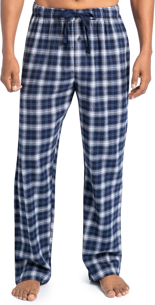 Fruit of the Loom Men's Soft Flannel Pajama Lounge Sleep Pant