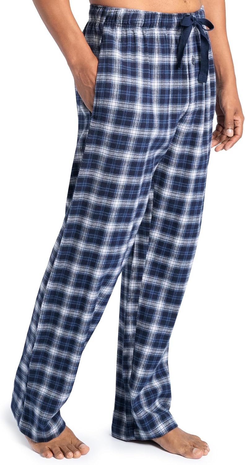 Fruit of the Loom Men's Soft Flannel Pajama Lounge Sleep Pant