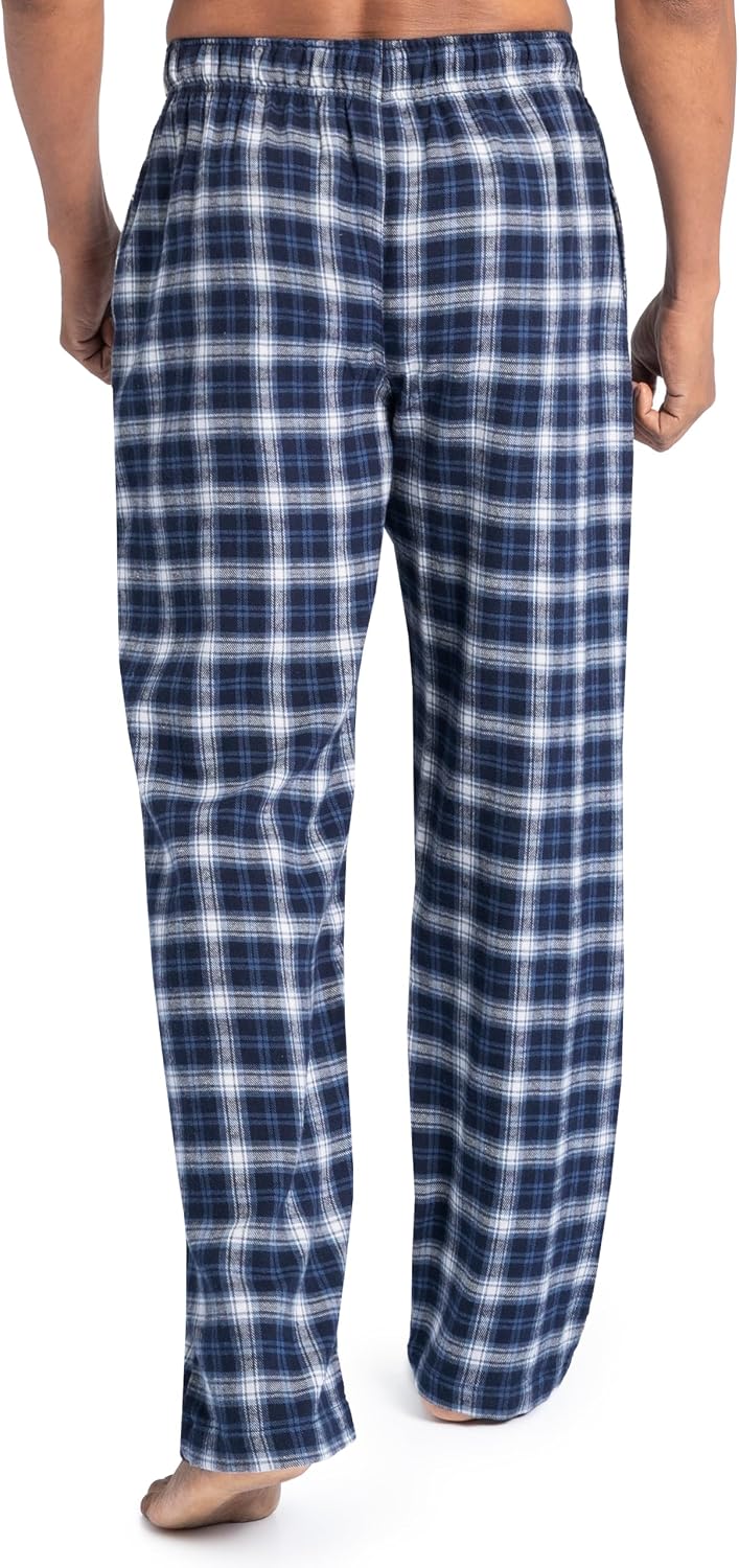 Fruit of the Loom Men's Soft Flannel Pajama Lounge Sleep Pant