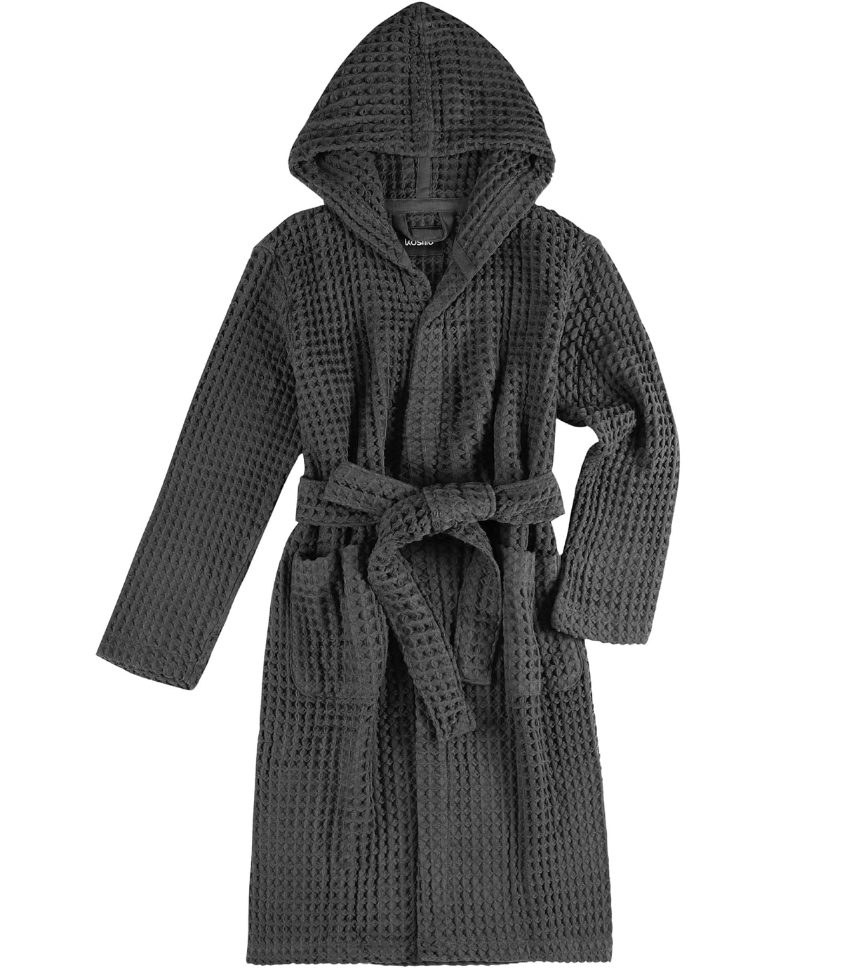 Luxury Organic Japanese Cotton Hotel & Spa Waffle Bathrobe for Men and Women (Hooded/Kimono)