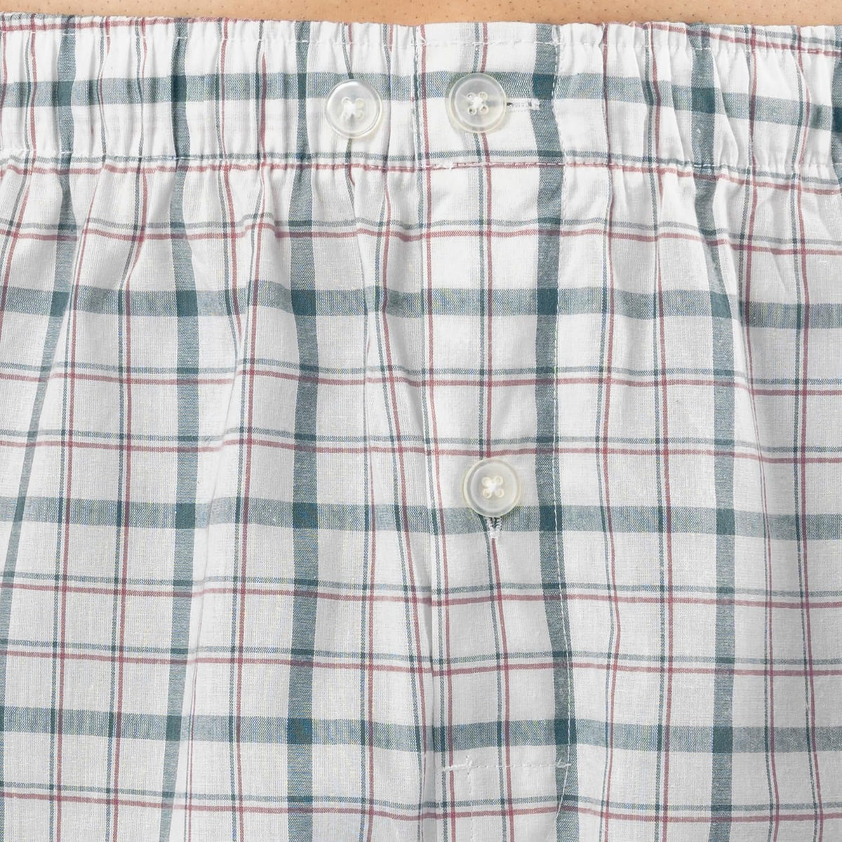 Fruit of the Loom Men's Long Sleeve Broadcloth Pajama Set