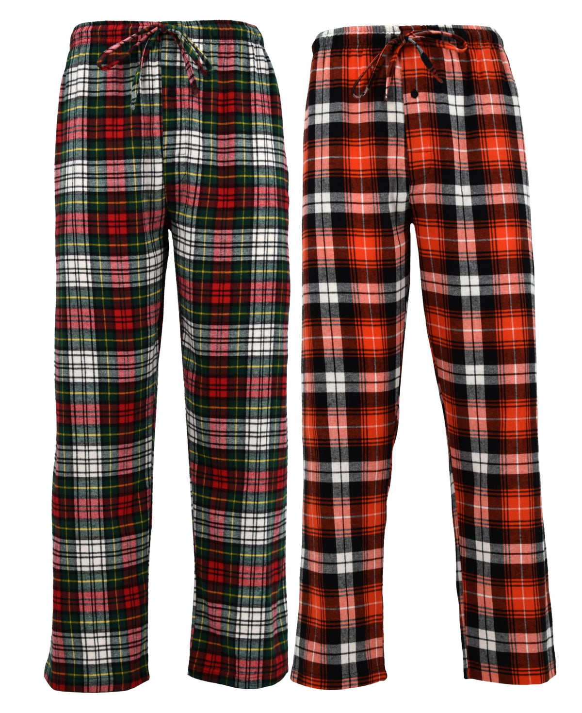 Andrew Scott Men's Flannel Drawstring Pajama Pants