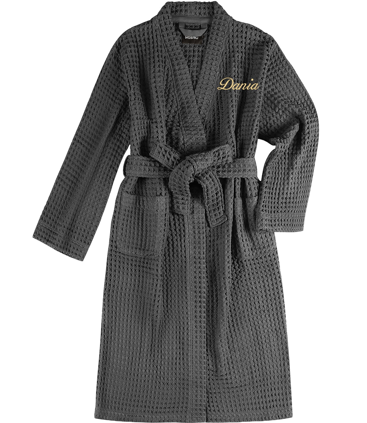 Luxury Organic Japanese Cotton Hotel & Spa Waffle Bathrobe for Men and Women (Hooded/Kimono)